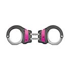 Menottes Ultra Plus Hinge Identifier Tactical - rose
