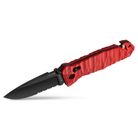 CAC S200 Serration G10 Toxifié Rouge